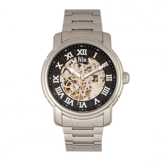 Reign Kahn automatisch skelet armbandhorloge
