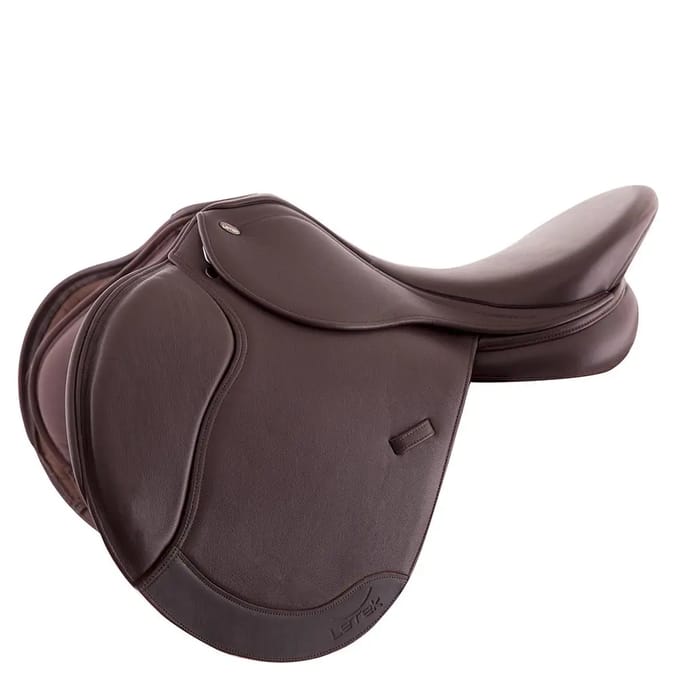 Tekna veelzijdigheidszadel LeTek S-Line Quik-Change 17.5 inch/MW Bruin