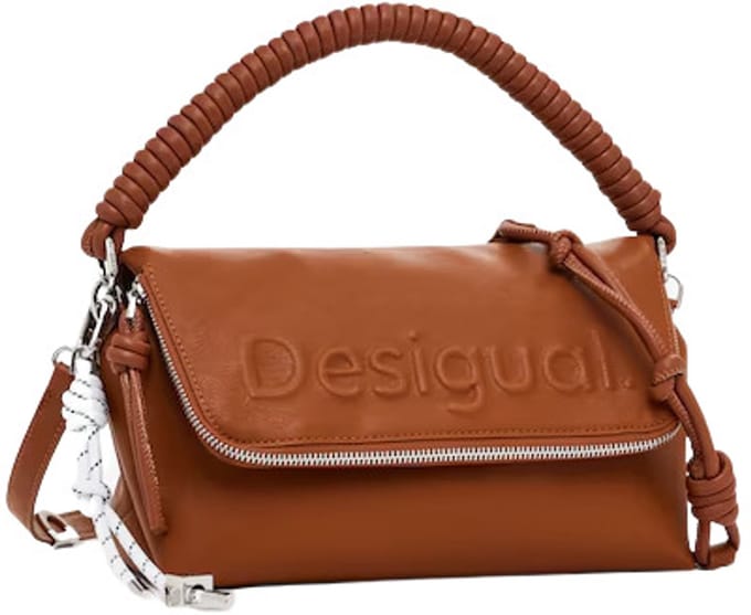 Desigual Schoudertas Venecia 3.0 Across Body Bag Camel Lichtbruin