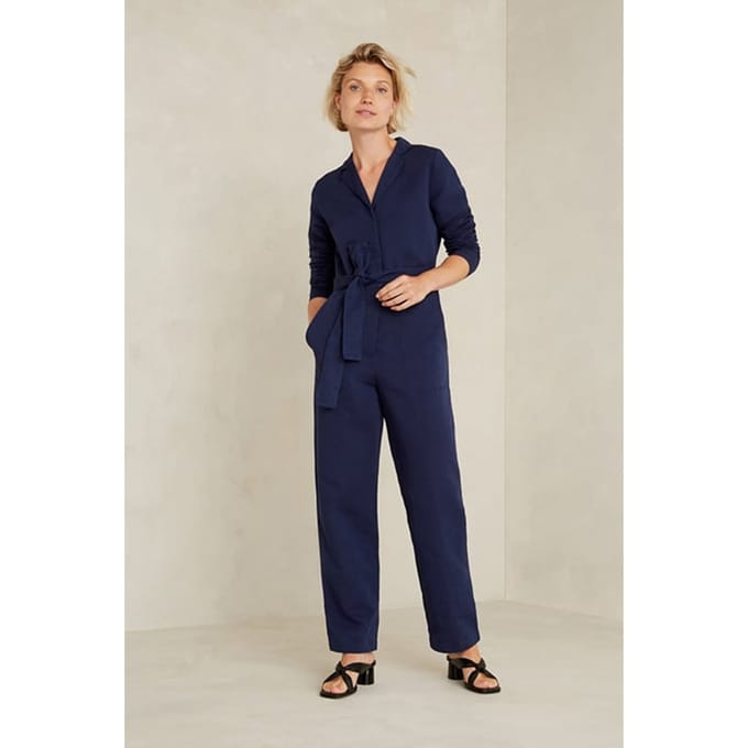Kings Of Indigo Janelle Navy Maat: S | Jumpsuits Outlet | Dames | Blauw