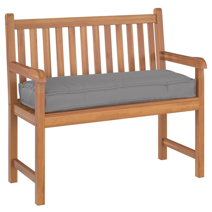 vidaXL - Kussen - Grijs - 110 - x - 40 - x - 8 - cm - Oxford - Stof