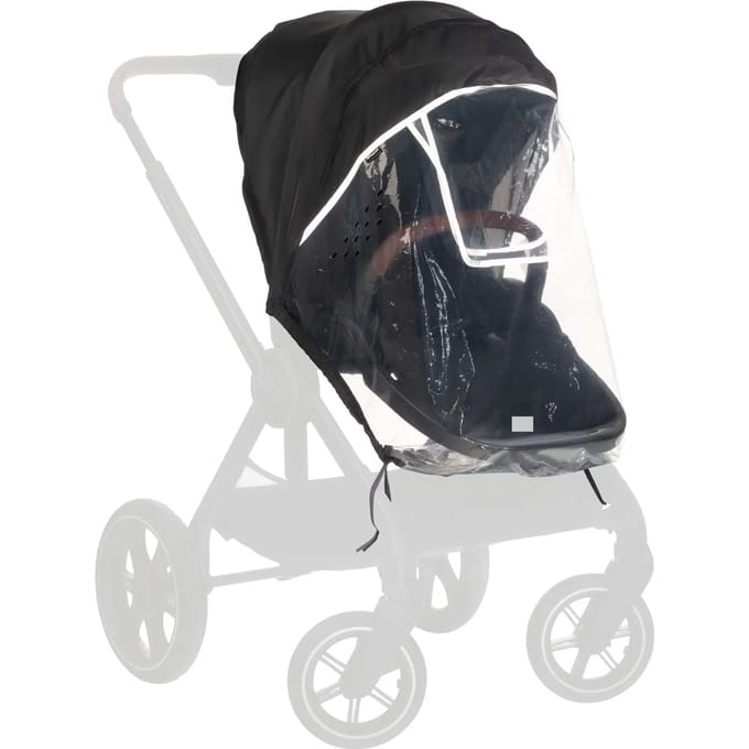 Hauck Seat Raincover Regenhoes voor dubbele buggy - transparant