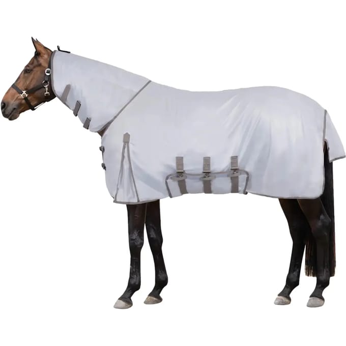 Paardenvliegendeken met buikflap Horze Defender 200g