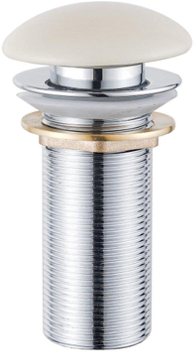 FugaFlow Eccelente Anta Verlengde Klikwaste Afvoerplug - keramiek - beige