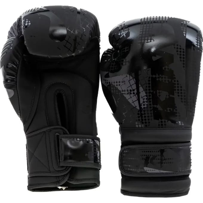 King Pro Boxing - Shogun Bokshandschoenen - Zwart/zwart 14 oz