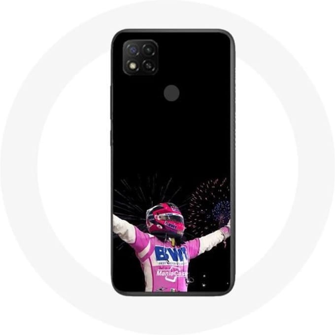 Case Xiaomi Redmi 9C Formule 1 Sergio Pérez Mendoza won de race