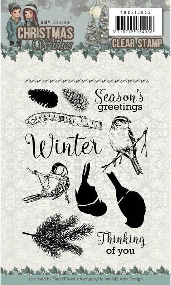 Clear Stamps - Amy Design - Christmas Wishes