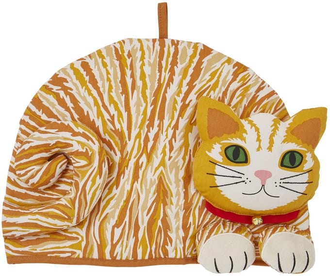 Ulster Weavers Theemuts Ginger Cat – Theemuts – 100% katoen – leuk cat design