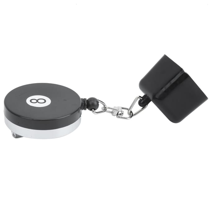 Porte-craie pour queue de billard, snooker, pool avec clip de ceinture, rétractable, accessoires de table de billard gray