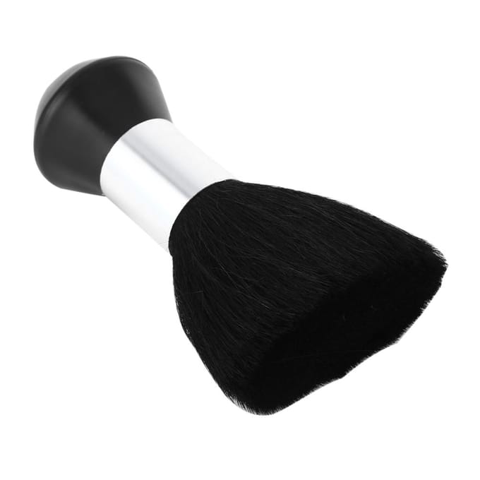 Professionele Zachte Zwarte Nek Gezicht Stofborstels Kapper Haar Schoon Haarborstel Styling Tools white