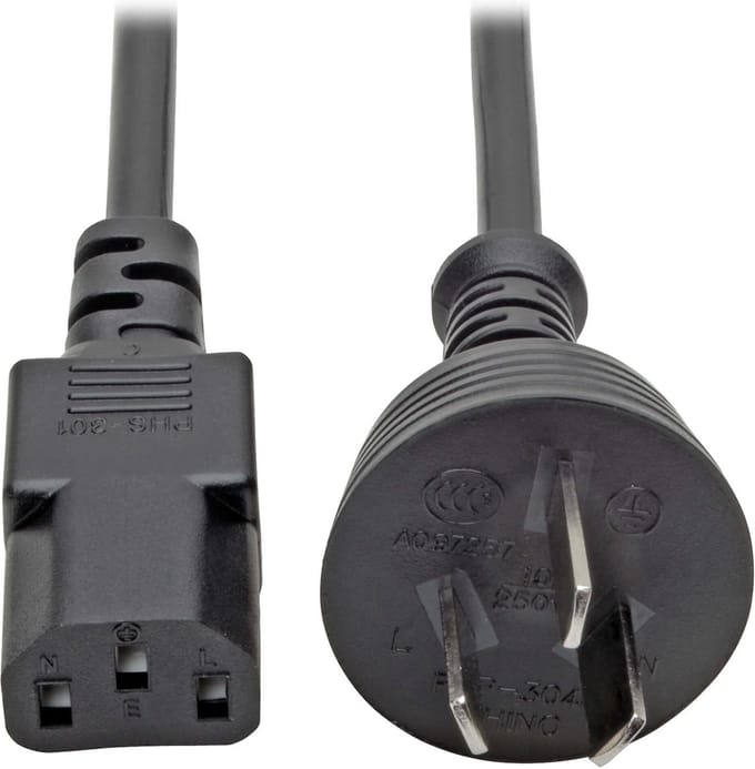 Tripp Lite P055-010-CHN1 electriciteitssnoer Zwart 3,05 m IEC C13