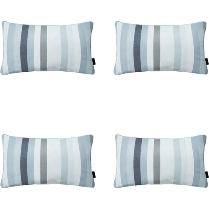 Madison - Sierkussen Righe grey - Ca. 30x50 cm - Set van 4