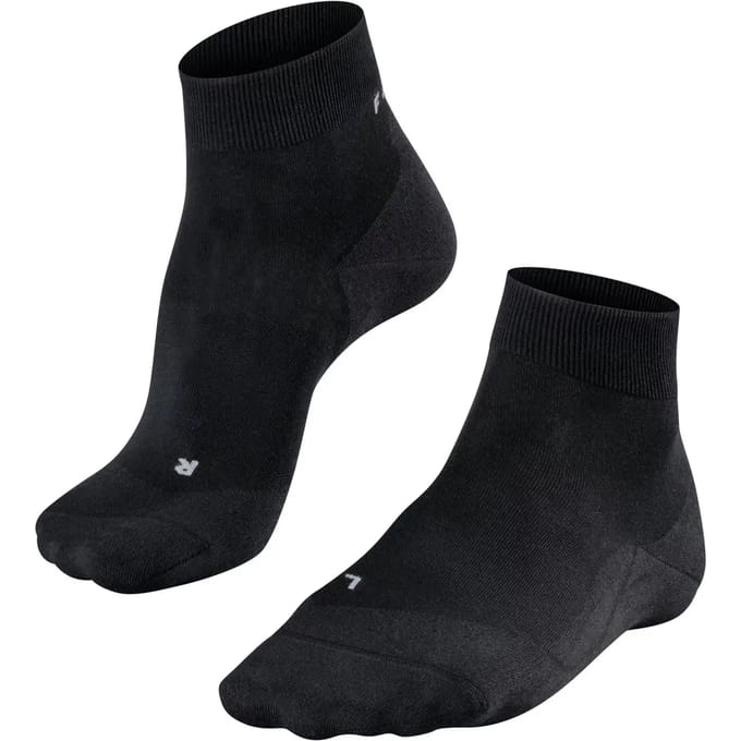 FALKE RU4 Light Short anti-blaar lyocell functioneel materiaal hardloopsokken heren zwart - maat 39-41