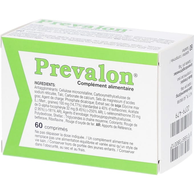 Prevalon Voedingssupplement - Om de prostaat gezond te houden - 60 tabletten