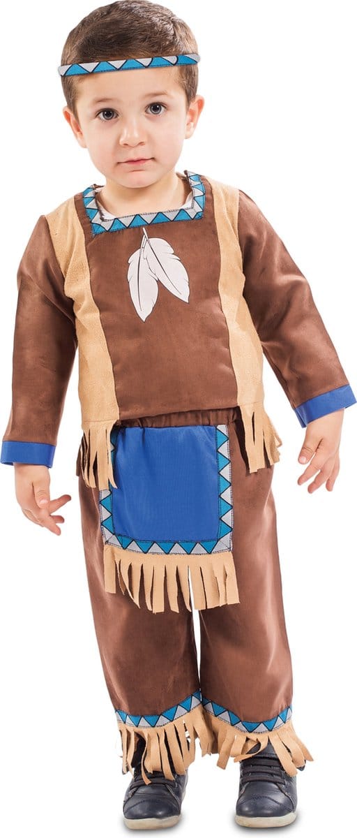 Jongen Indiaan 1-2 jaar (80-91 cm)