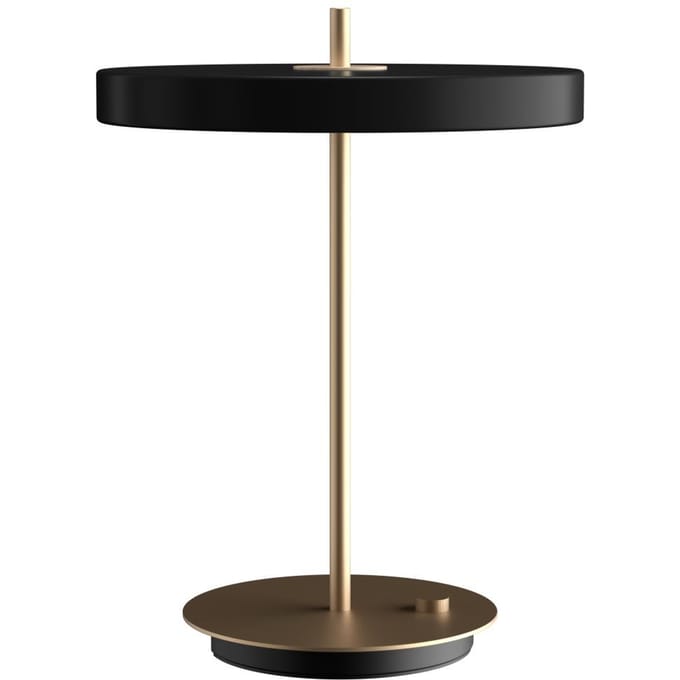 UMAGE LED tafellamp Asteria Table, USB, zwart/messing