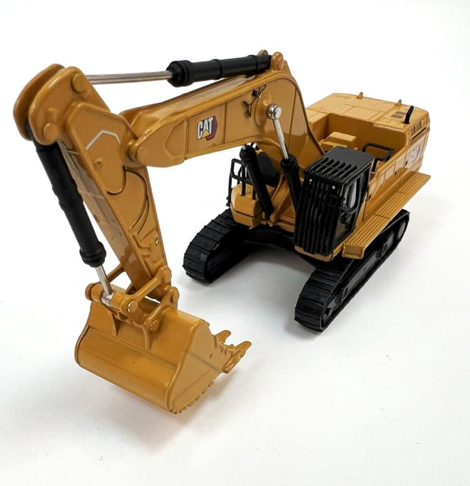 Cat 395 ME version - Graafmachine (zware 95ton's kraan) -1:87 - Diecast Masters - HO Series