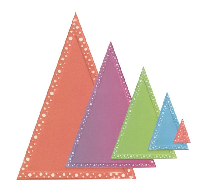 Sizzix Framelits Ponssjabloon "Triangles by Stacey Park"