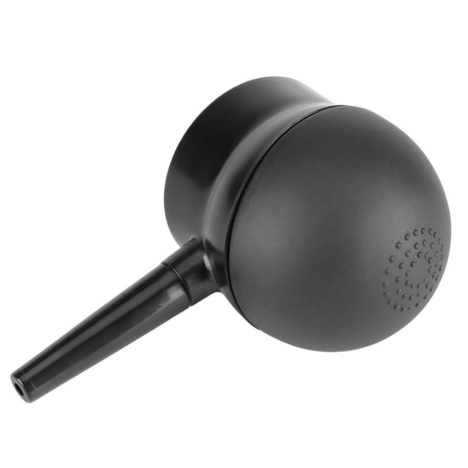 Atomiseur d'application professionnelle pour fibres capillaires Buse Outils épaississants pour cheveux black