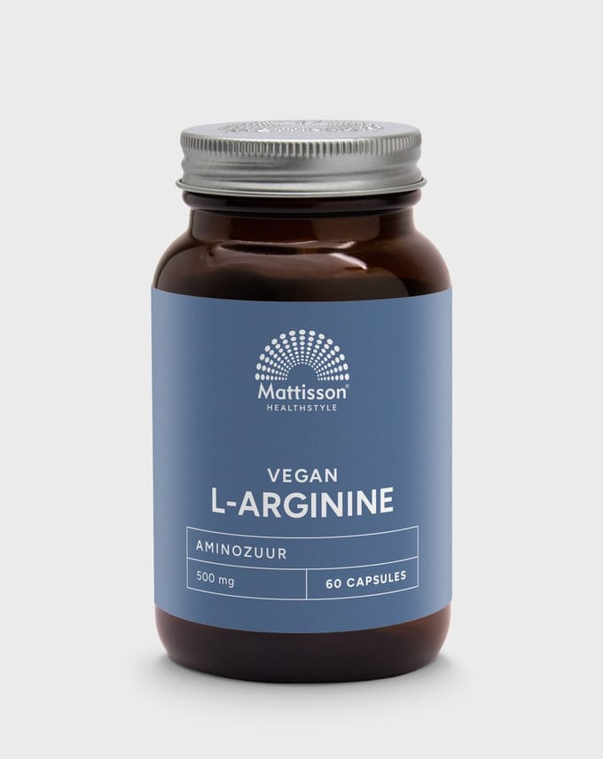 Mattisson - L-Arginine 500 mg - 60 capsules