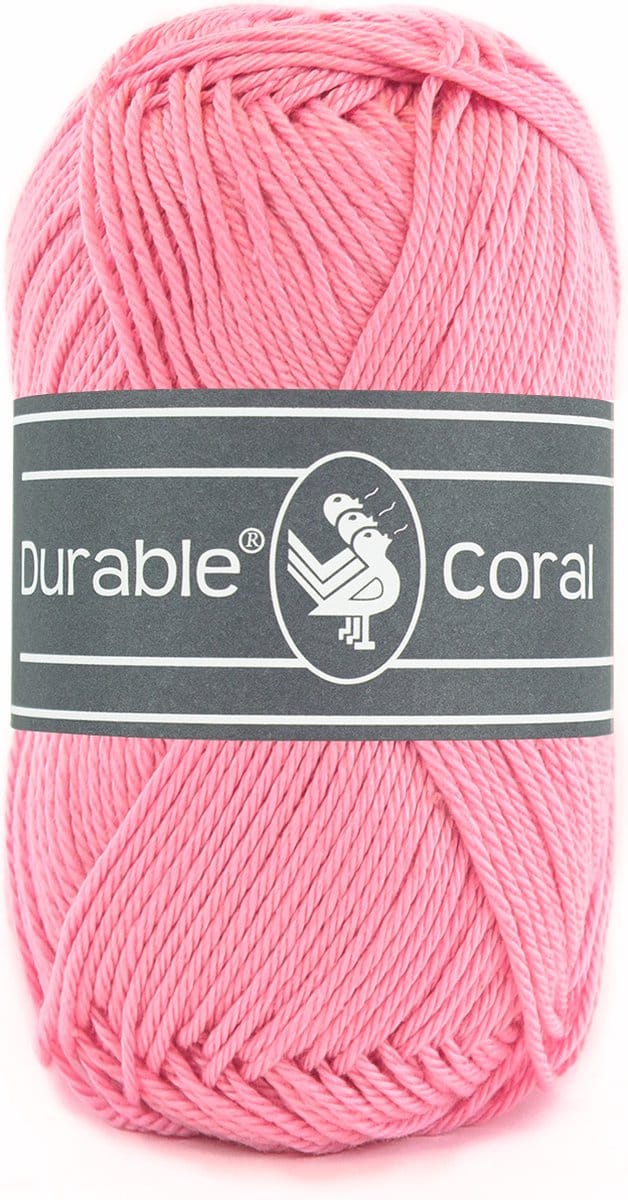 Durable Coral - 232 pink - Gemerceriseerd Katoen Garen