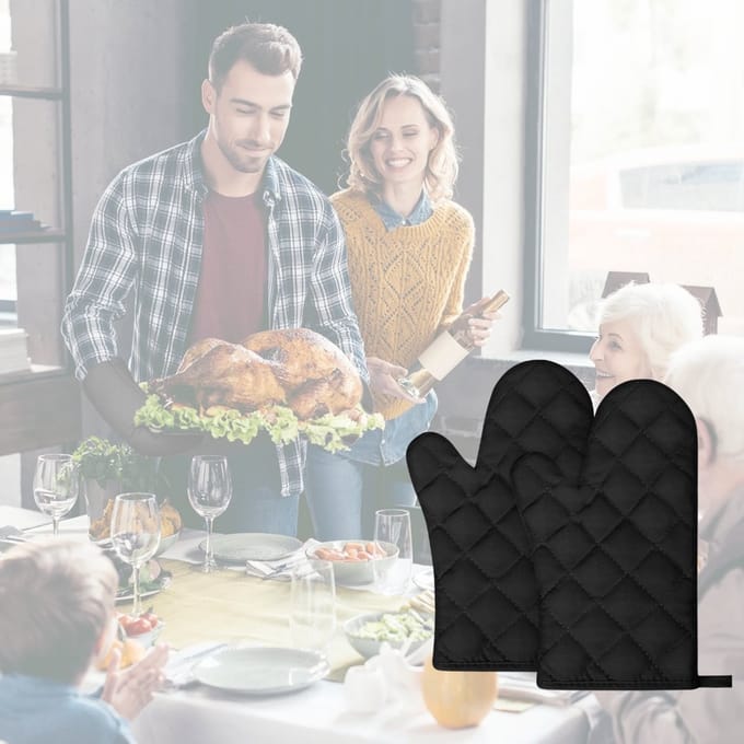 CRLYN® Ovenhandschoenen - Hittebestendige Ovenwanten