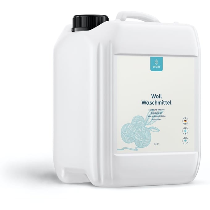 eco:fy® Wolwasmiddel • wasmiddel met lanoline voor wol, zijde, huiden, wolwalvis 5