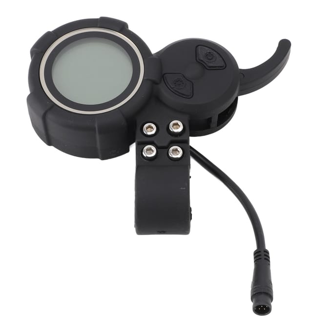 Elektrische Scooter LCD Display Paneel 6-pins Waterdichte Connector 36?72V Groen Display Scherm voor 10 black