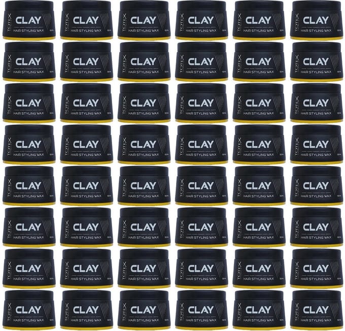 Totex Cosmetic Clay Hair Styling Wax 48 x 150 mL