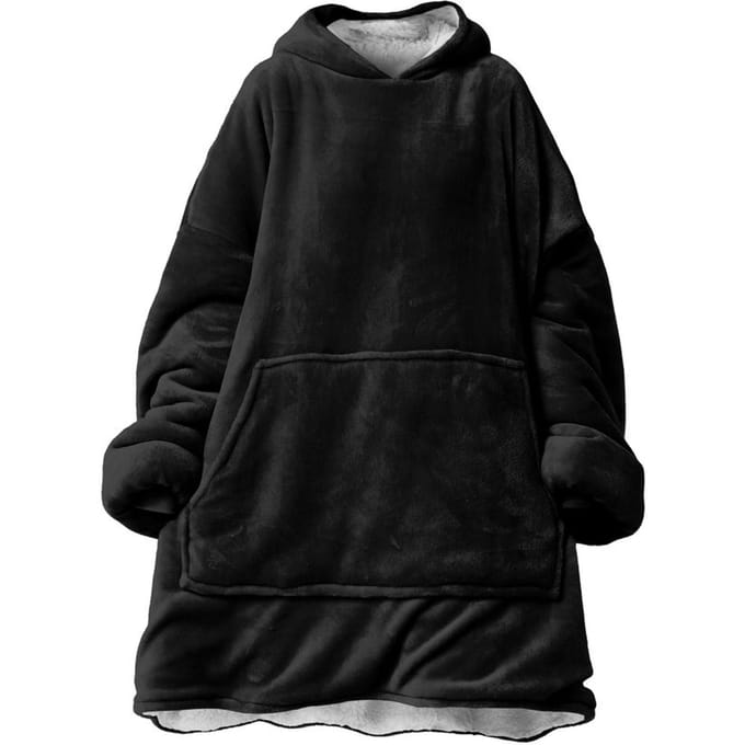 "Pure Black" Knuffeltrui Huggie