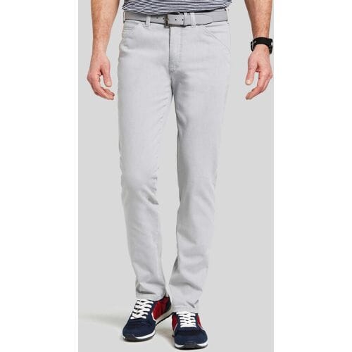 Meyer Jeans Chicago Subtle Two-Tone Denim Super-Stretch Licht Grijs / male