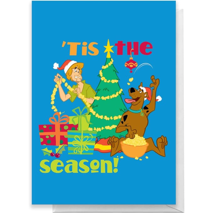 Scooby Doo 'Tis The Season Greetings Card - Standard Card