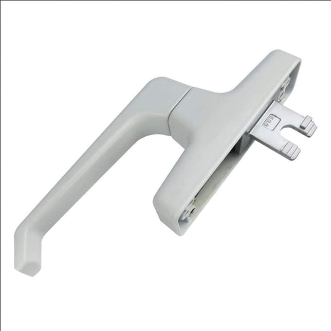 Raamkruk Vervanging - Deurkruk Hendel - Ramen Sluiten - Ambidextrous Aluminium - 100 Gram - One Color