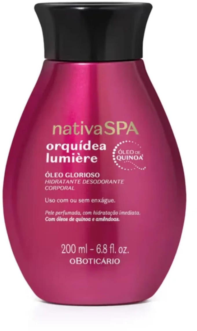 Nativa Spa Orquidea Lumière Glorious Hydraterende Lichaamsolie, 200 ml