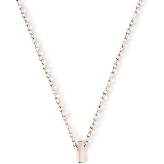 Orelia letter ketting I zilverkleurig