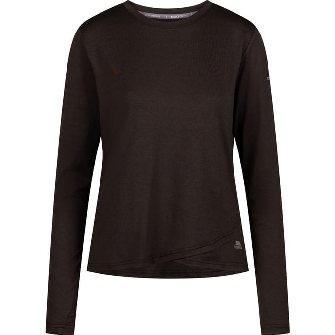 Trespass Dames/Dames Britney Active Top (Zwarte mergel)