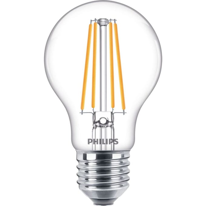 Philips LED 34712000 LED-lamp Energielabel E (A - G) E27 Peer 8.5 W = 75 W Warmwit (Ø x h) 60 mm x 104 mm Niet dimbaar 1 stuk(s)