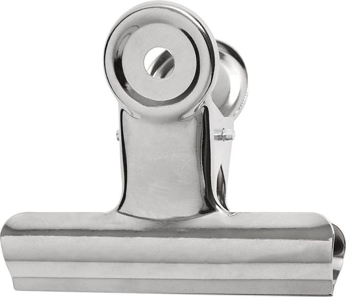 Creotime Metalen clip, b: 7,5 cm, 6 stuks
