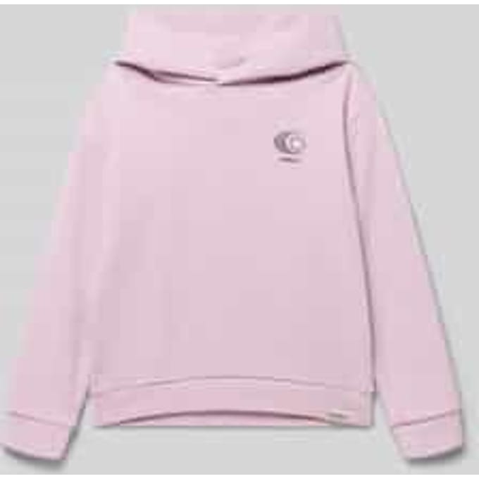 regular fit hoodie met logoprint