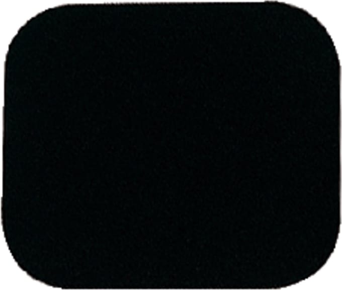 Muismat quantore 230x190x6mm zwart | 120 stuks
