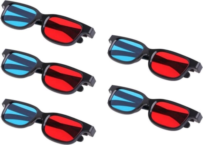 EPIN | 3D Bril | 5 Stuks