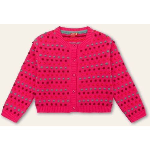 Oilily Vera Vest- maat116/6yr Bright Rose