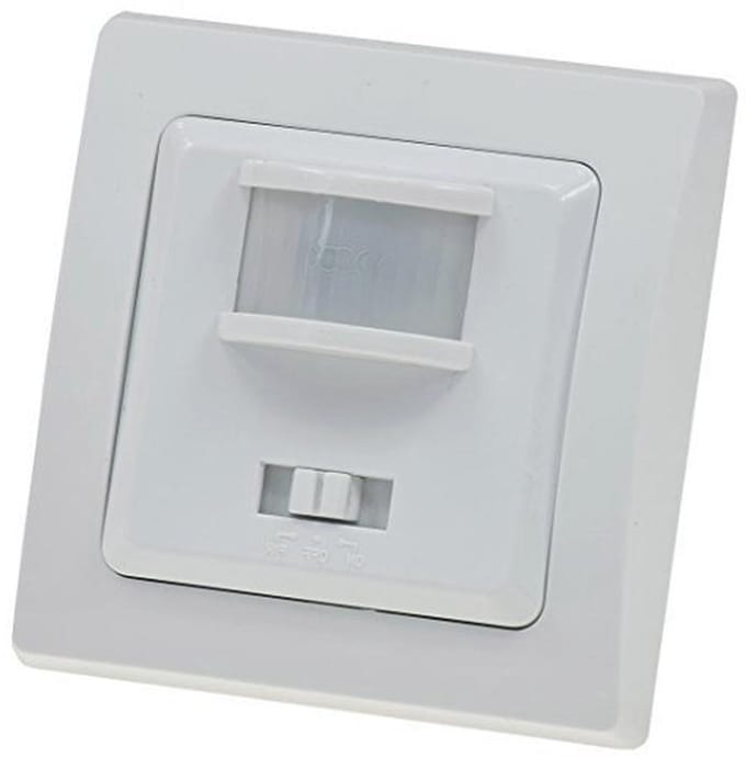 Bewegingsmelder 250V met 90° Detectiehoek en Instelbare Schakelduur
