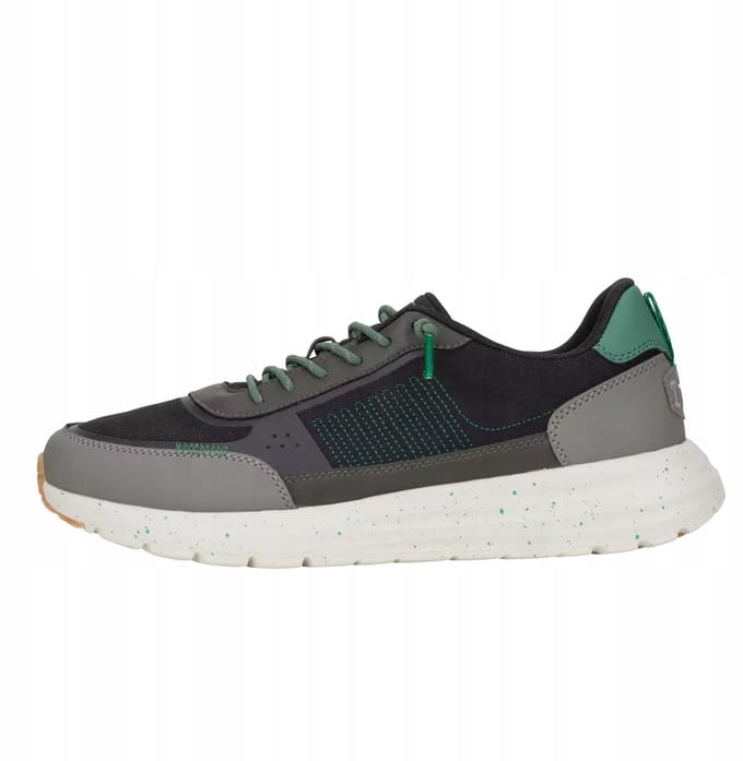 Hey Dude Sirocco Alta - Sneakers - Zwart/Meerkleurig - Veters - Flex & Fold