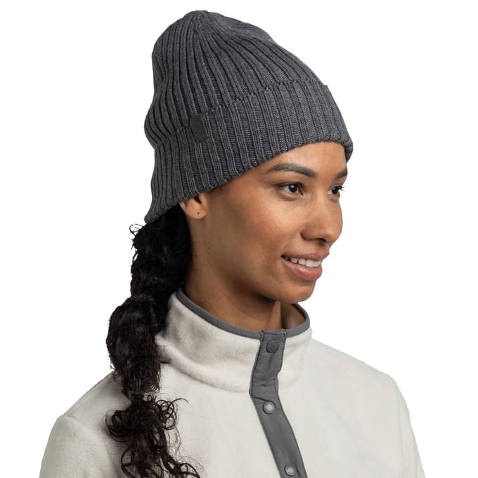 Buff Gebreide Norval Muts Beanie, Dames grijze Pet One size grijs
