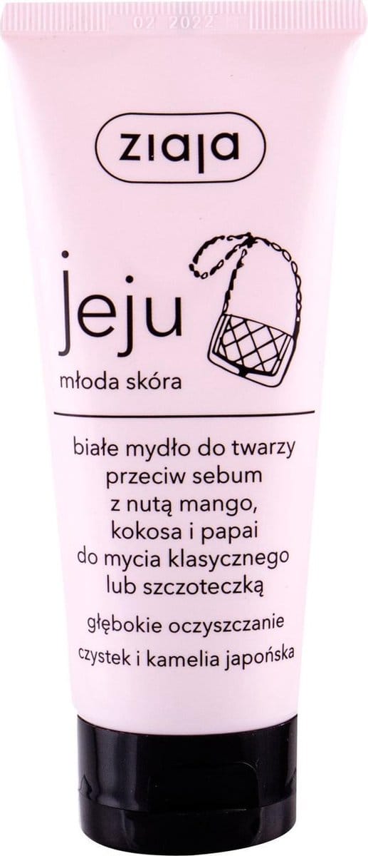 Ziaja - Jeju White Face Soap ( mango, kokos, papája ) - Čisticí gel