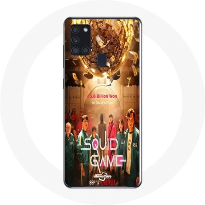 Coque Samsung Galaxy A21S Squid Game Série joueurs