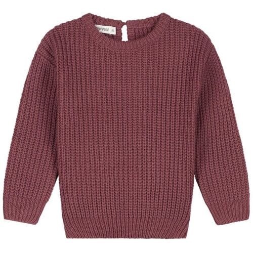 Sweet Petit peuter trui Gerda Dark Mauve Purple 80 dames