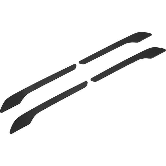 Lot de 4 autocollants décoratifs pour poignée de porte extérieure en ABS pour Tesla white