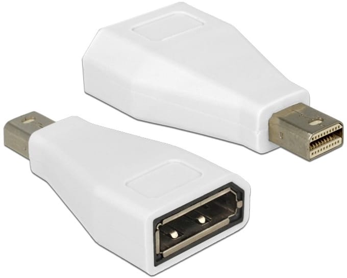 Delock - Mini DisplayPort - DisplayPort Adapter - Wit